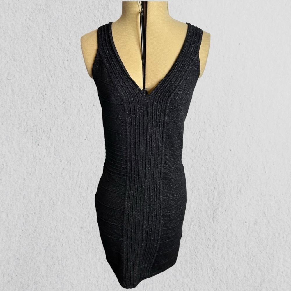 Dynamite Black & silver Bodycon Dress